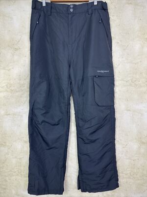 Zeroxposur Men's Snow Pants Fleece Lining Ankle Zip Cargo Pocket