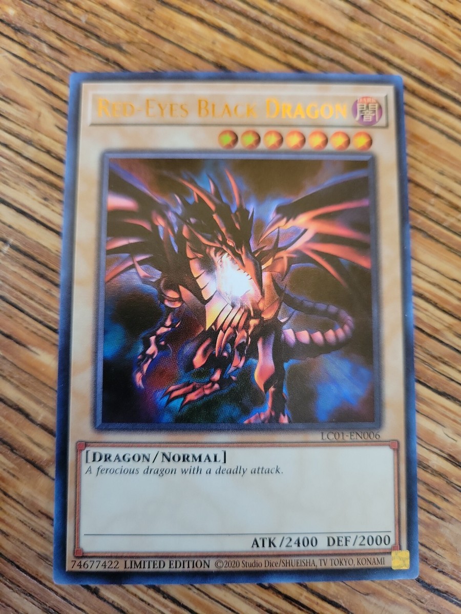 Red Eyes Black Dragon Limited Edition - Holo Foil Ultra Rare