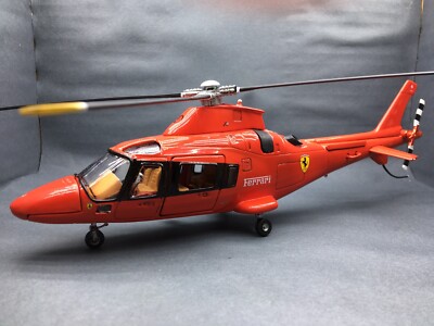 🇺🇦 1:43 Agusta Ferrari Team F50 Helicopter HandMade Red 1/43