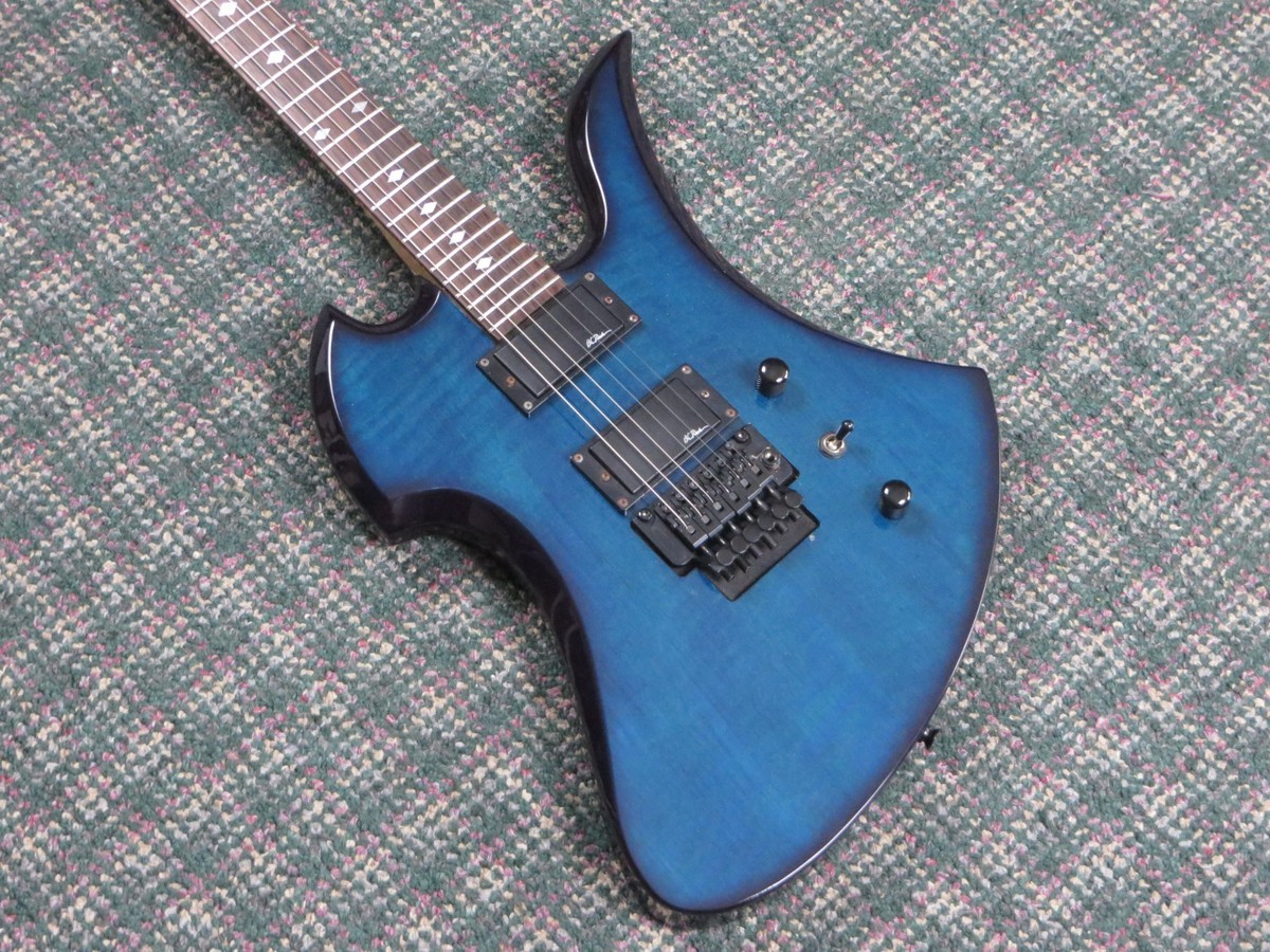 1994 B.C. Rich N.J. Series Mockingbird Blue Flame! w/BC Rich
