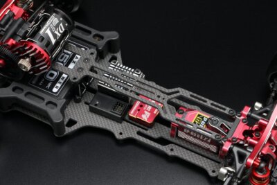 YOKOMO 1/10 Scale YD-2 ZX Red Version Drift Car Chassis Kit Model