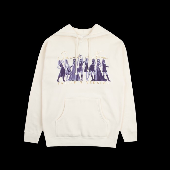 New Taylor Swift SPEAK NOW TAYLOR'S VERSION ERAS BEIGE HOODIE Size