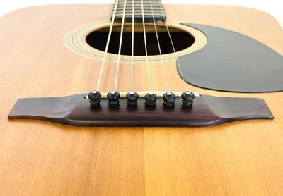 Acoustic Guitar Maruha FB130 Model Natural 1973 Vintage with Bag