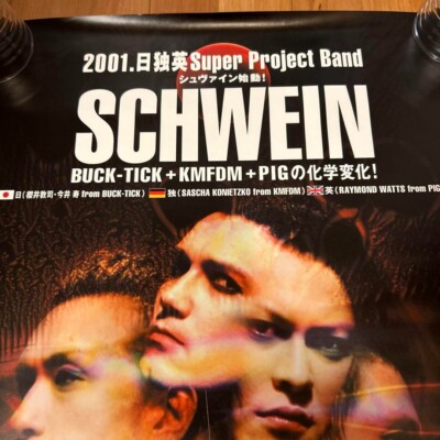 SCHWEIN SCHWEINSTEIN BUCK-TICK Atsushi Sakurai Japanese Rock Band