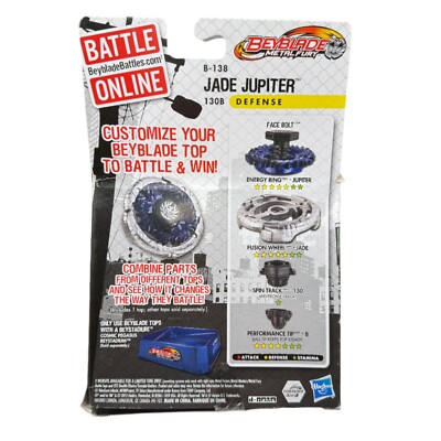 Beyblade Metal Fury: Jade Jupiter 130B B-138 | eBay