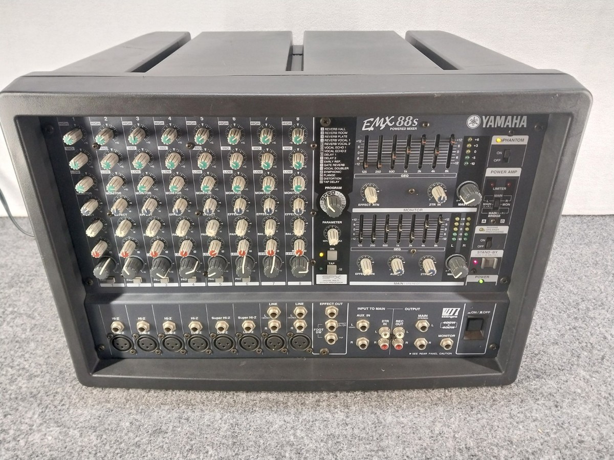 Yamaha EMX88S Powered Mixer Tested And Working | eBay