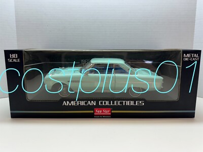 SUN STAR 1963 FORD FALCON HARD TOP 1:18 BLUE AMERICAN COLLECTIBLES