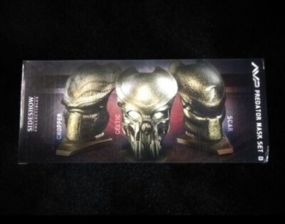 Alien Vs Predator AVP Predator Mask Set | 3 Masks Sideshow