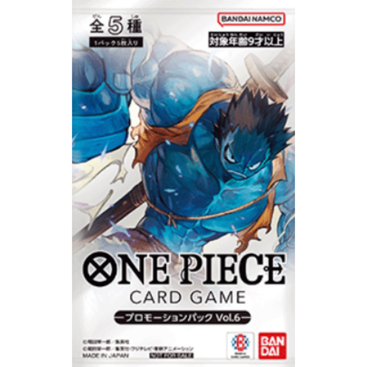 1 Pack Promotion Pack Vol.6 2024 Japanese ONE PIECE Card Game