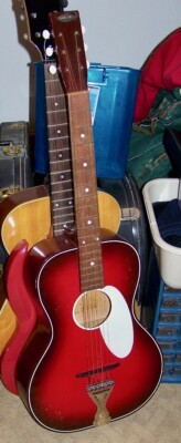 1960's Barclay Acoustic Parlor Guitar (Harmony, Kay, United) | eBay