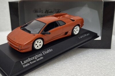 1) Lamborghini Diablo 1994 Copper Metallic 1:43 Minichamps
