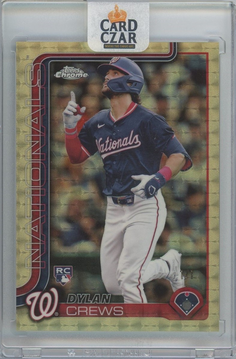 2025 Topps Chrome DYLAN CREWS Superfractor 1/1 RC Rookie BL1 | eBay
