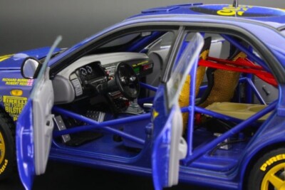 Sunstar 1/18 5526 Subaru Impreza WRC 555 #6 Hong Kong Rally 1994 r