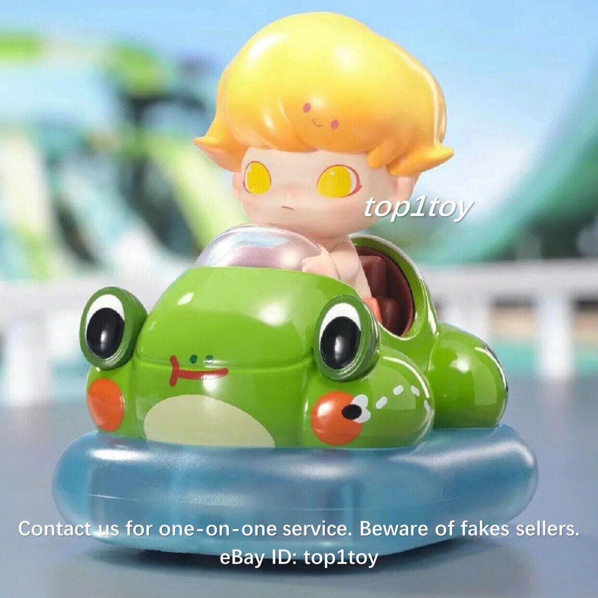 POP MART x DIMOO WORLD Popcar Bumper Car Dimoo Mini Figure | eBay
