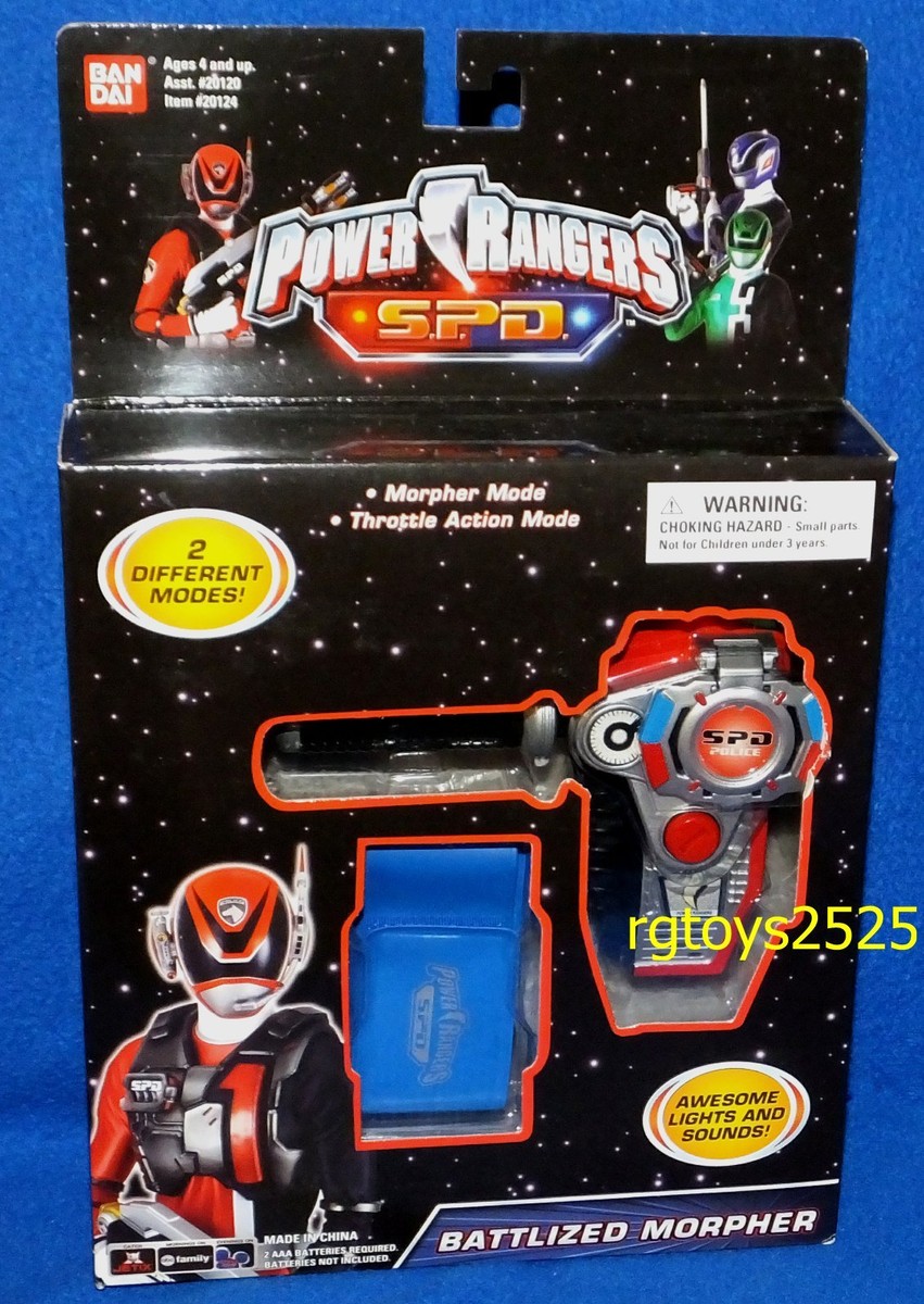 Power Ranger SPD Battlized Morpher Electronic Light & Sound