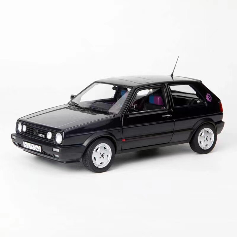 Norev 1/18 Volkswagen Golf GTI MK2 1991 Diecast Model Car Black