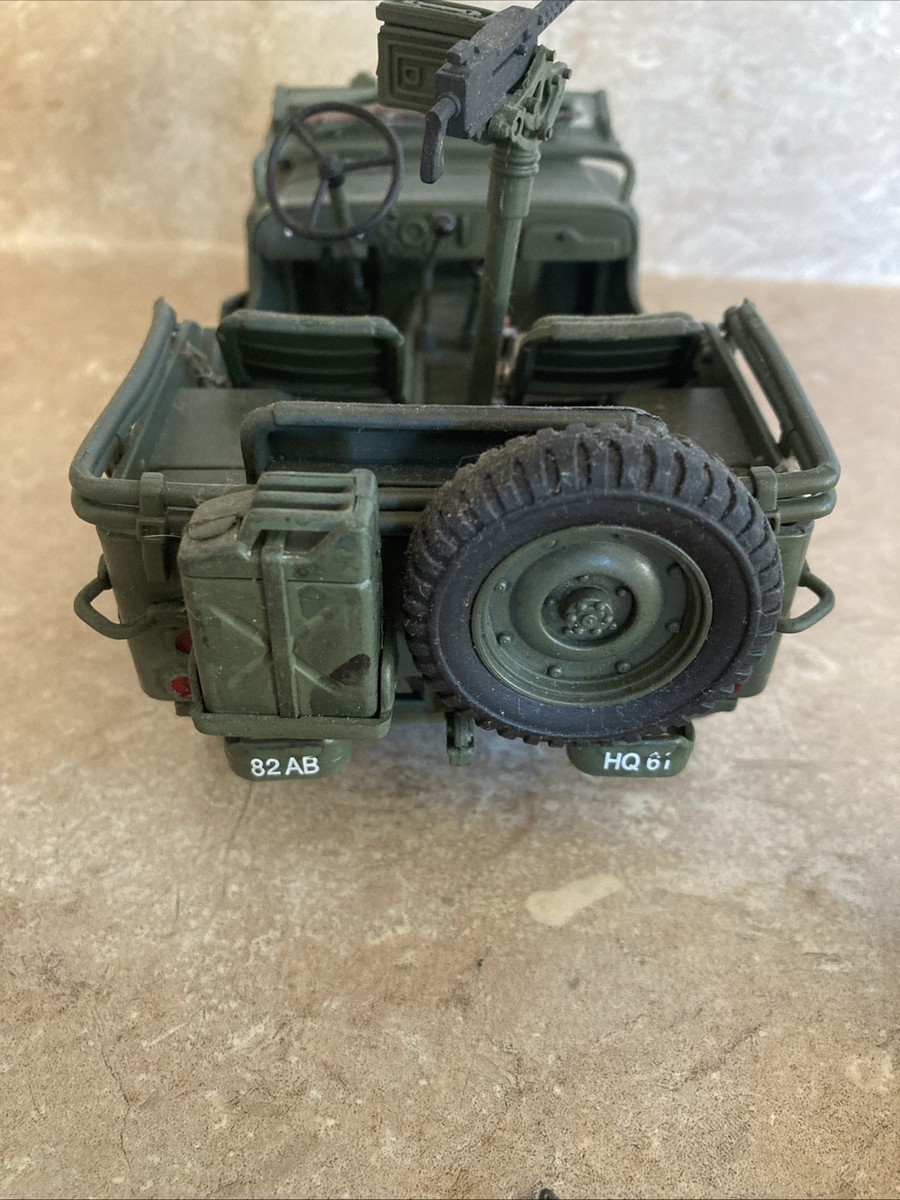 21st Century Toys 1:18 WWII US Army Willys Jeep w/ 50 Cal Machine