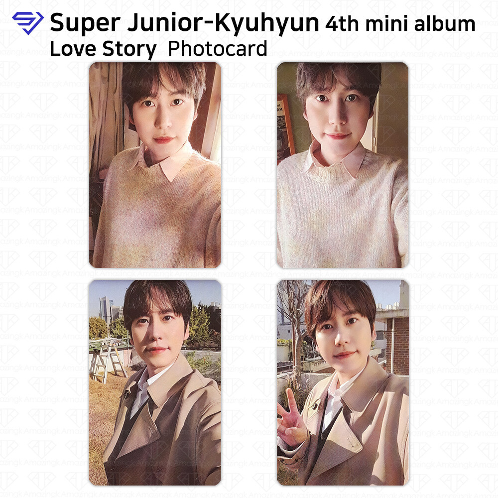 Kyuhyun from Super Junior 4th mini album Love Story Official