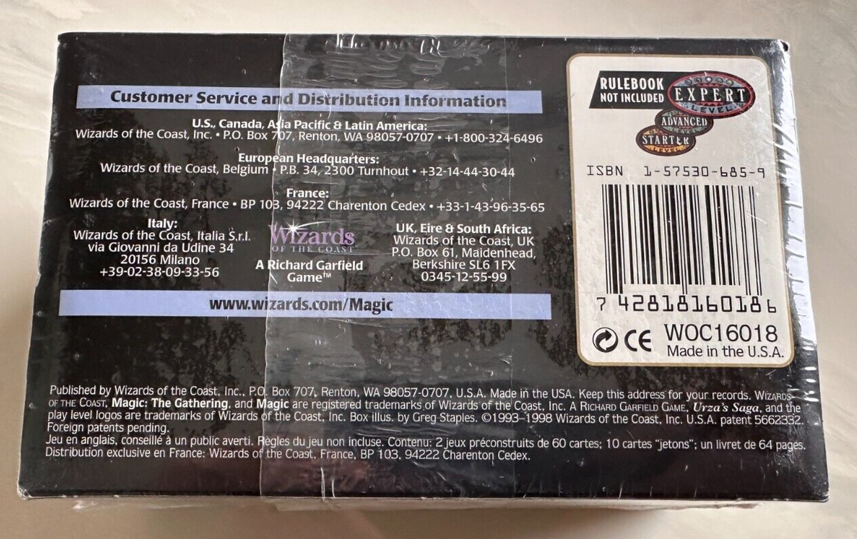 Wizards of the Coast Magic the Gathering MTG: Anthologies Box Set