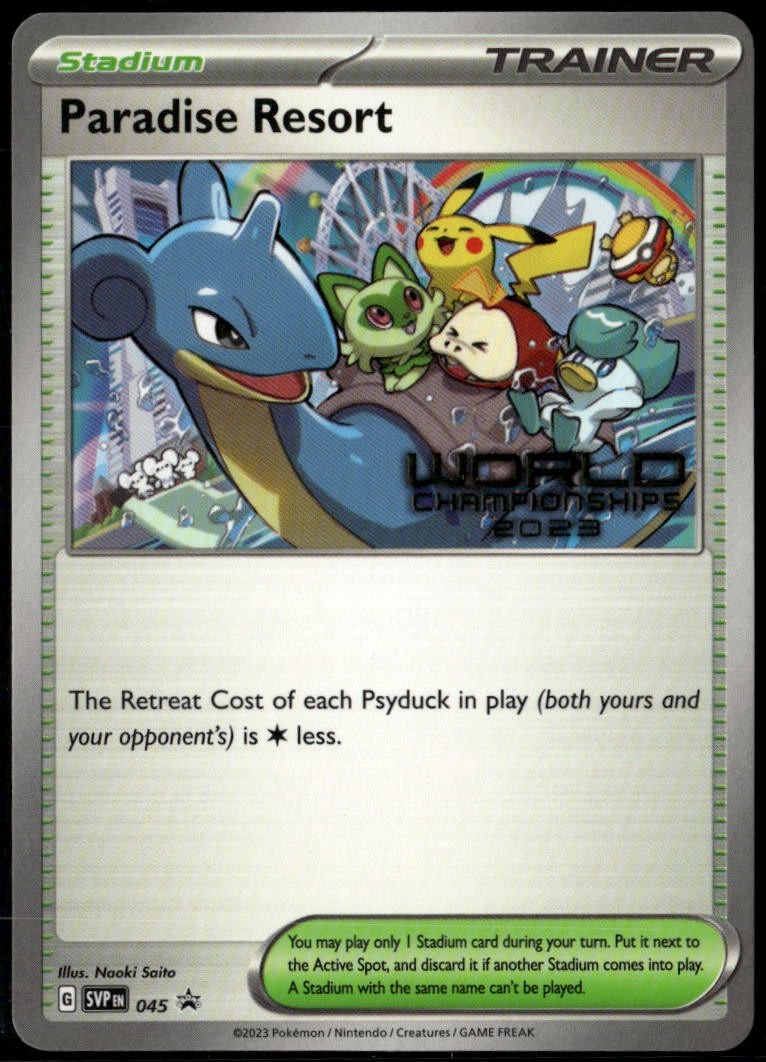 Paradise Resort 2023 Scarlet & Violet: Black Star Promo #SVP045