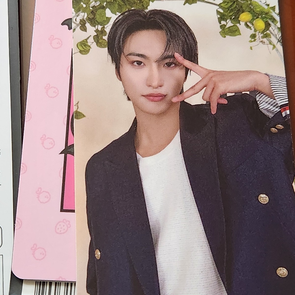 ATEEZ LUCKYDRAW PHOTOCARD PRESS START Enter the Mighteez