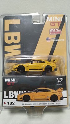 MINI GT 182 (packing broken) LB-Silhouette WORKS GT Nissan 35GT-RR
