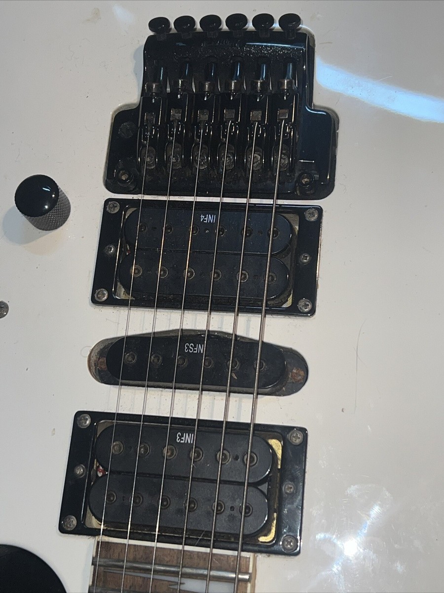 Beautiful IBANEZ RG370DX Bright White Guitar | eBay