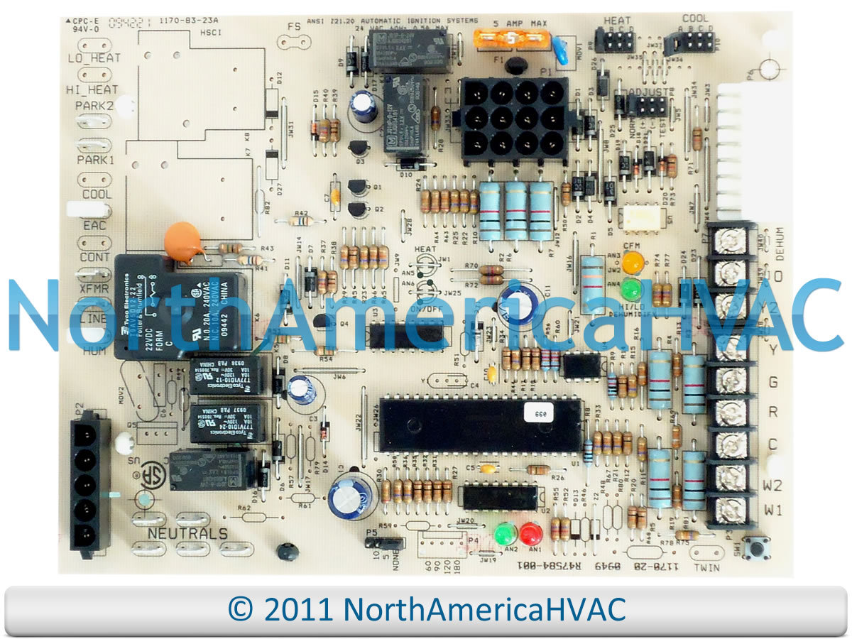 OEM Lennox Armstrong Ducane Control Board Replaces 1170-83-23A