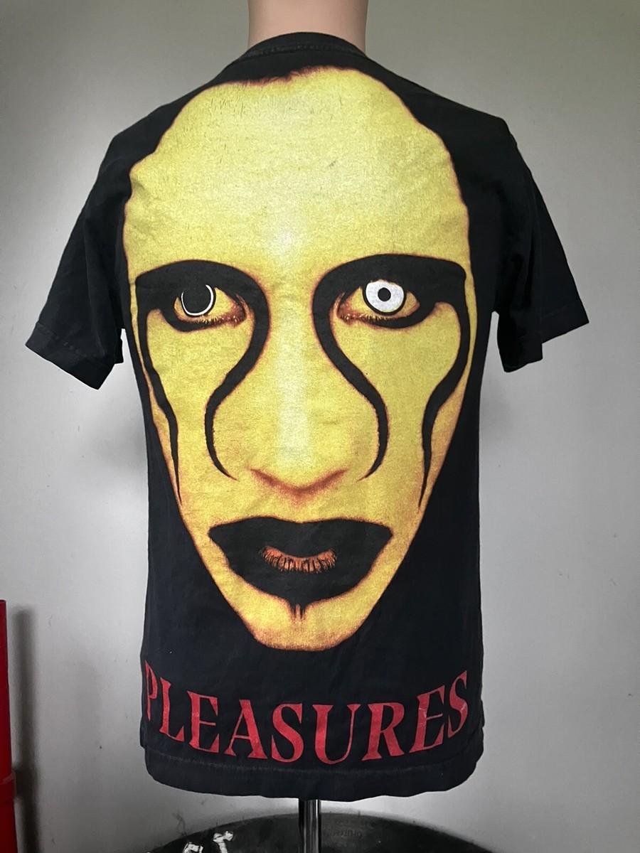 Pleasures Now x Marilyn Manson T-Shirt S UNI Big Face Antichrist