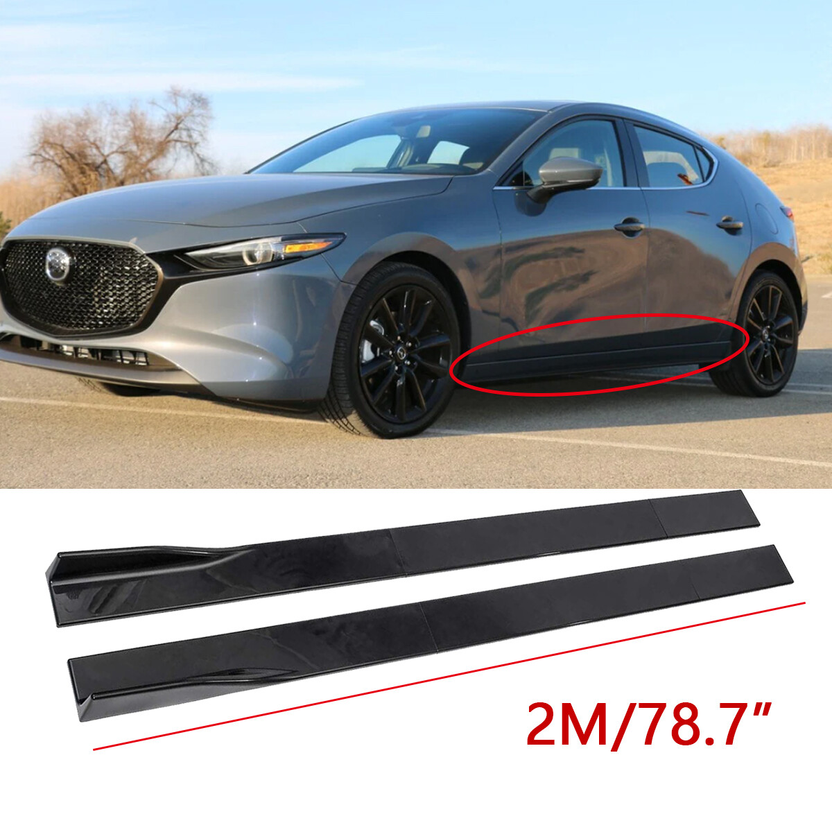 For Mazda 3 Hatchback 2004-2021 78.7