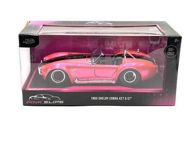 Jada 1/24 Pink Slips 1965 Shelby Cobra 427 S/C (pink) Diecast Car