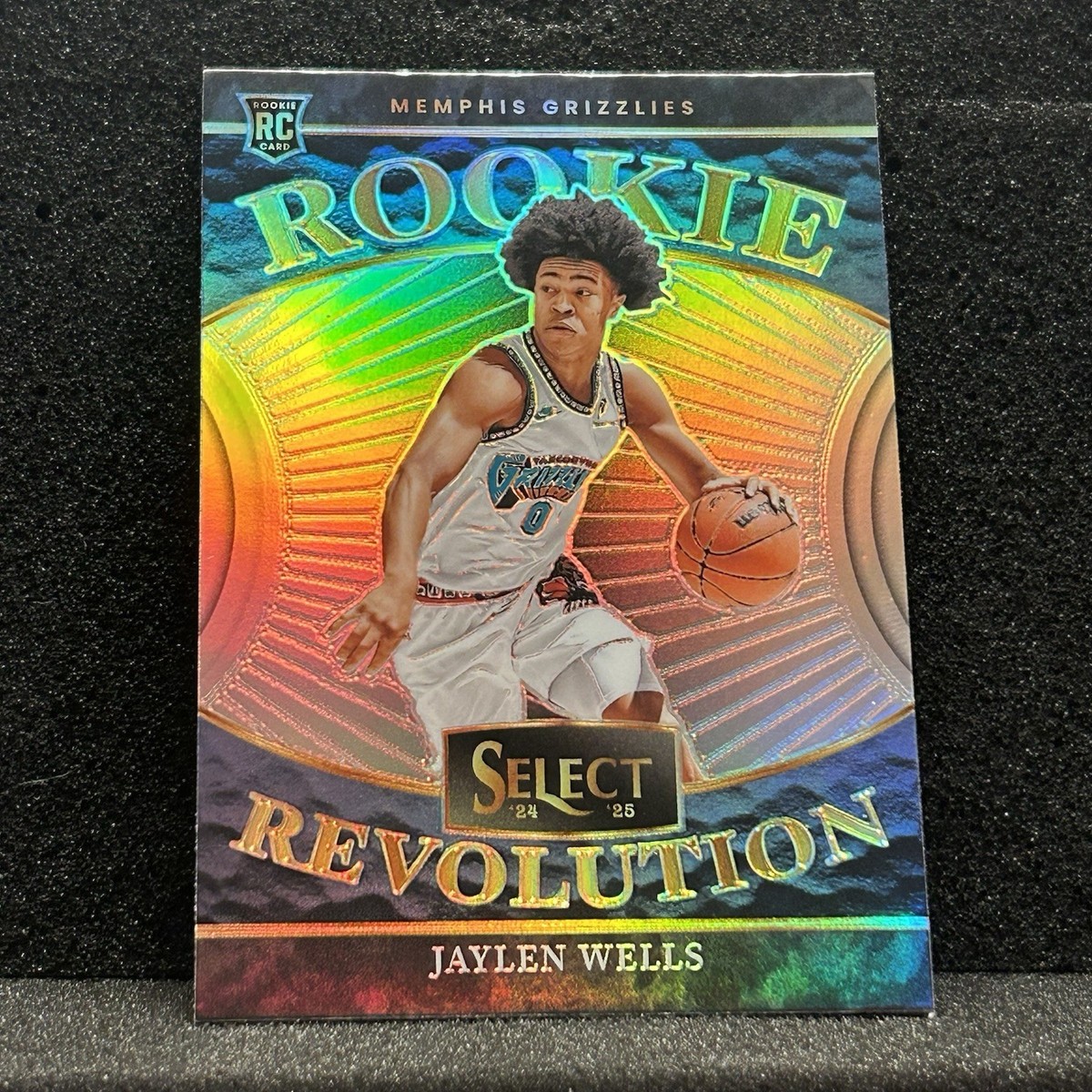 Jaylen Wells Rookie Revolution Silver Prizm 2024-25 Panini Select