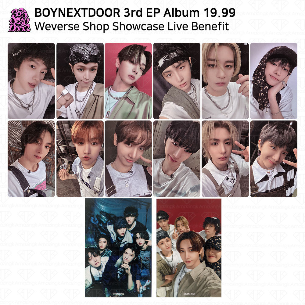 BOYNEXTDOOR 3rd EP Album 19.99 Weverse Shop Showcase Live Benefit