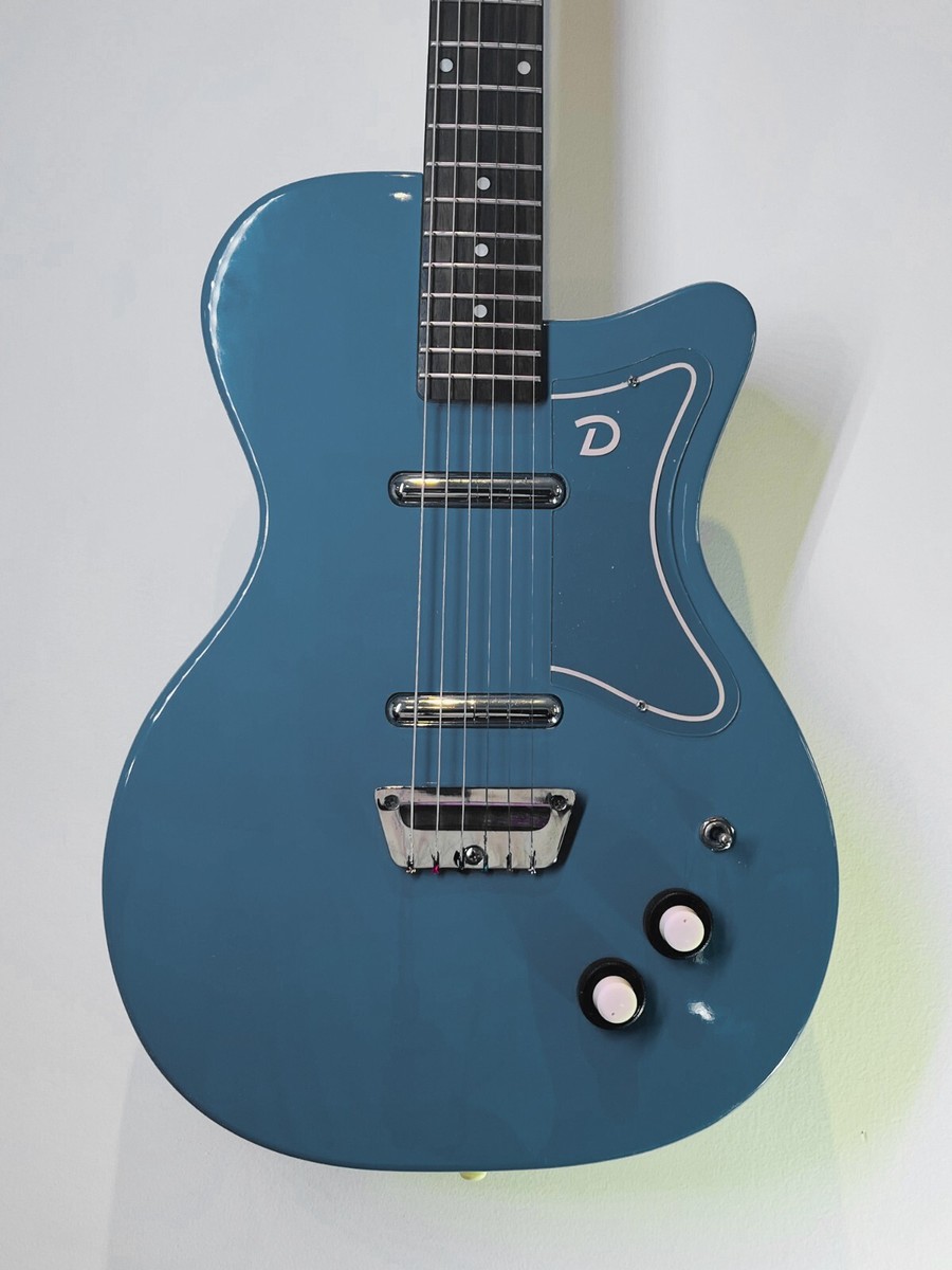 Rare Danelectro '56 U2 Reissue - Blue Suede Finish, Excellent