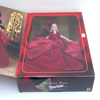 Radiant Rose Barbie Doll 1996 Society Style Collection Toys 'R Us