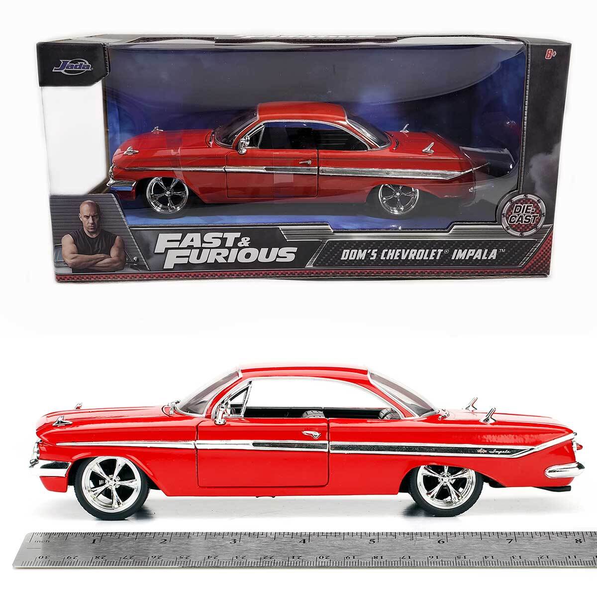 Jada Toys Fast & Furious: F8 Dom's 1961 Chevy Impala Sport Coupe 1