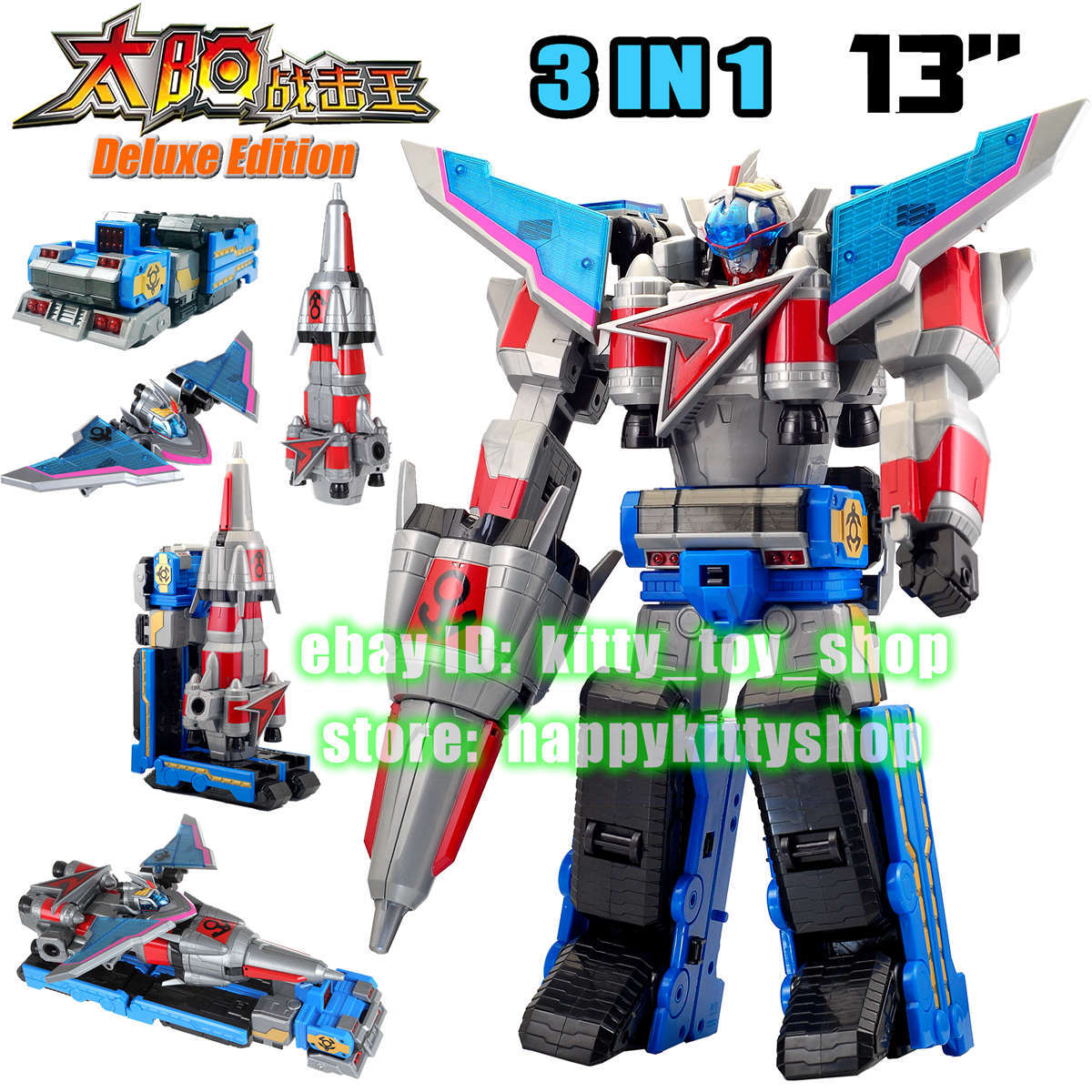 Gaint Savers Space Deleter Solar Saver Rocket Transporter Fighter