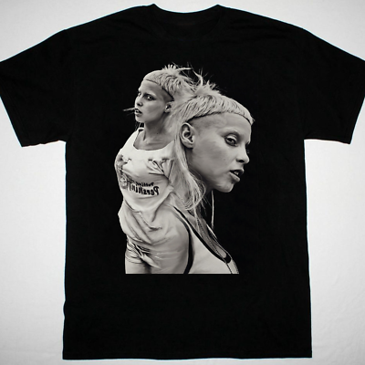 Die Antwoord Yolandi Visser ART T-shirt Black Short Sleeve S to