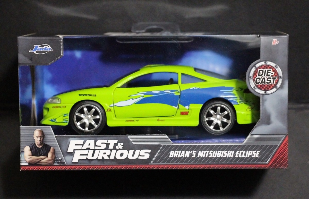 Jada Fast & Furious BRIAN'S MITSUBISHI ECLIPSE 1995 1:32 (VHTF