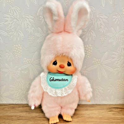 Monchhichi Friend Chimutan S Size pink rabbit Japan Plush Doll