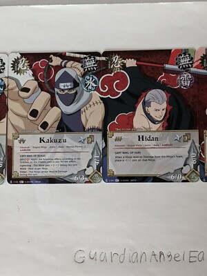 Naruto TCG CCG Shattered Truth Starter Deck Promo Akatsuki Card