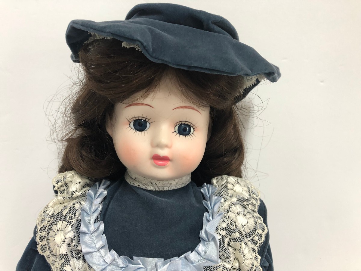 Vintage Porcelain Doll Face Hands - Cloth Body Victorian Girl | eBay