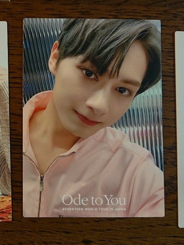 JUN 'Ode to You' JAPAN Tour Limited Official Photocard SEVENTEEN