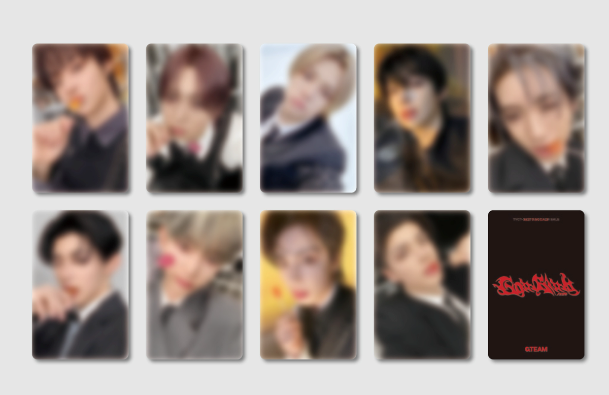 &TEAM 月狼 Go in Blind JAPAN POB Weverse Universal Official photo