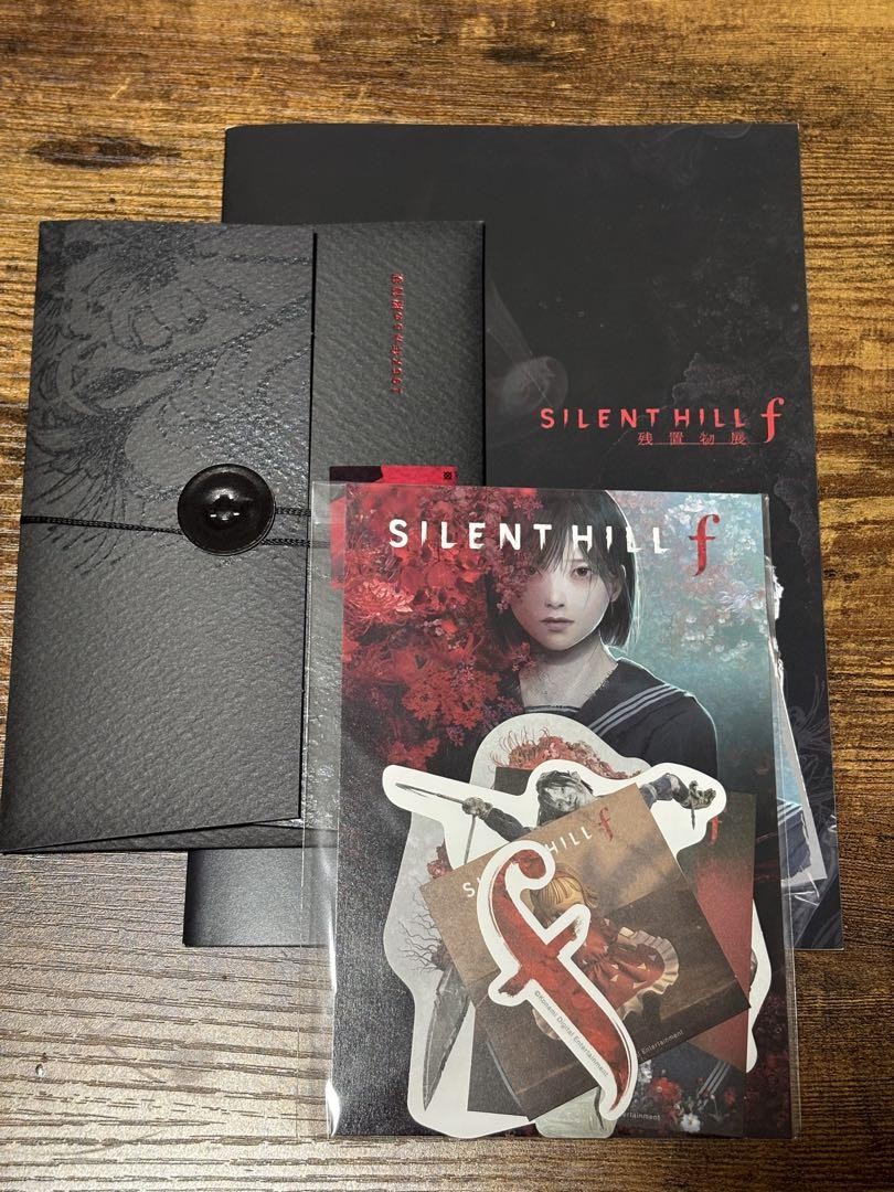 TGS 2025 Silent Hill f Promo Set Invitation Stickers Notebook