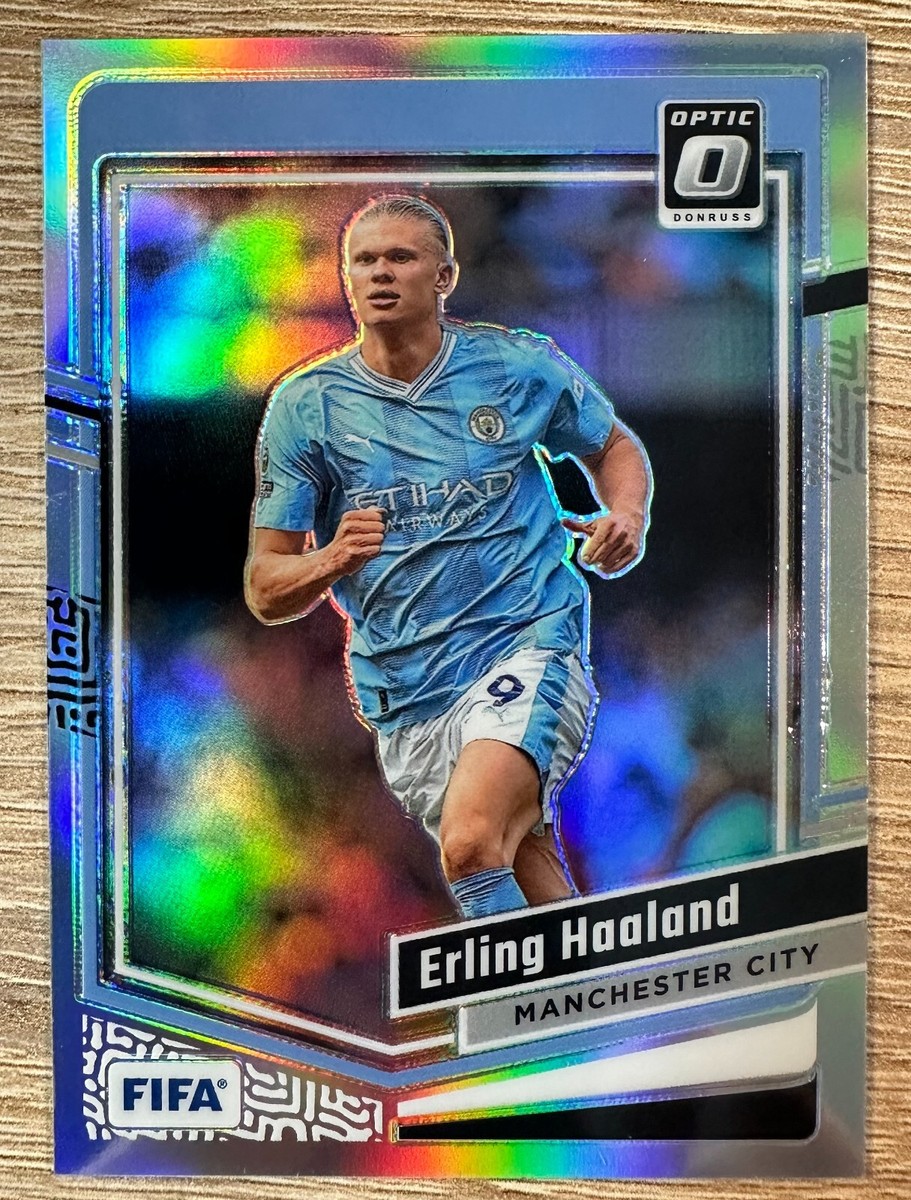 ERLING HAALAND 2023-24 PANINI DONRUSS SOCCER HOLO PRIZM PARALLEL