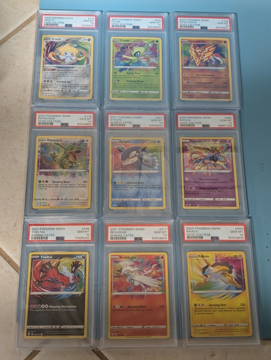 Pokémon Amazing Rare PSA 10 lot - Complete Set! | eBay