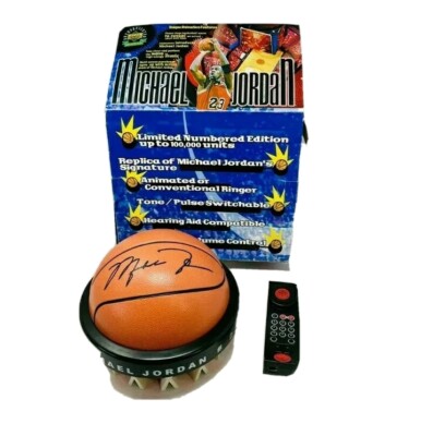 Michael Jordan Upper Deck Chicago Bulls Animated Telephone RARE