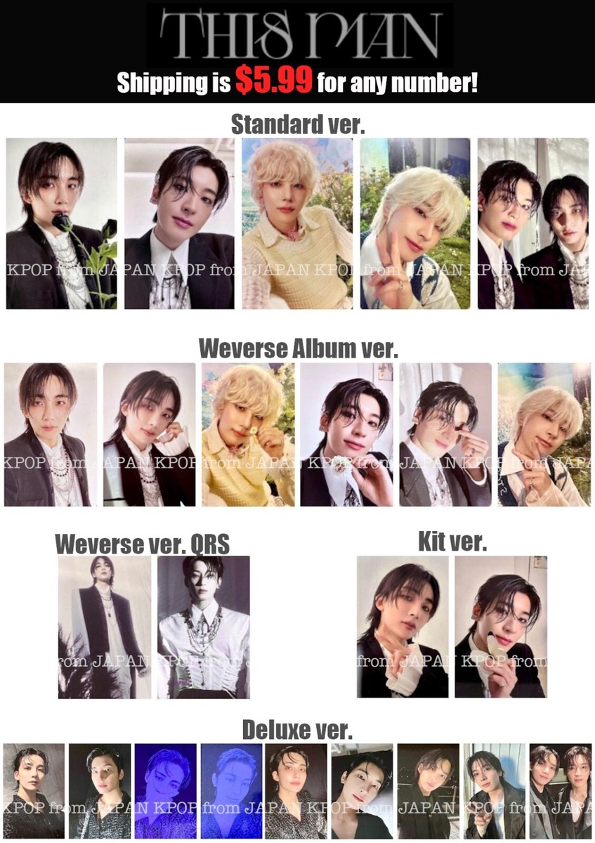 JEONGHAN X WONWOO THIS MAN Standard KIT Weverse Deluxe Enclosed