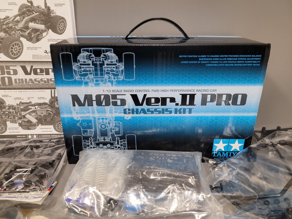 Tamiya 58593 1/10 R/C M-05 Ver.II PRO Chassis Kit M05-V2 FWD Car +